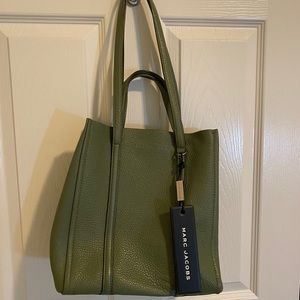 Marc Jacobs leather tag tote